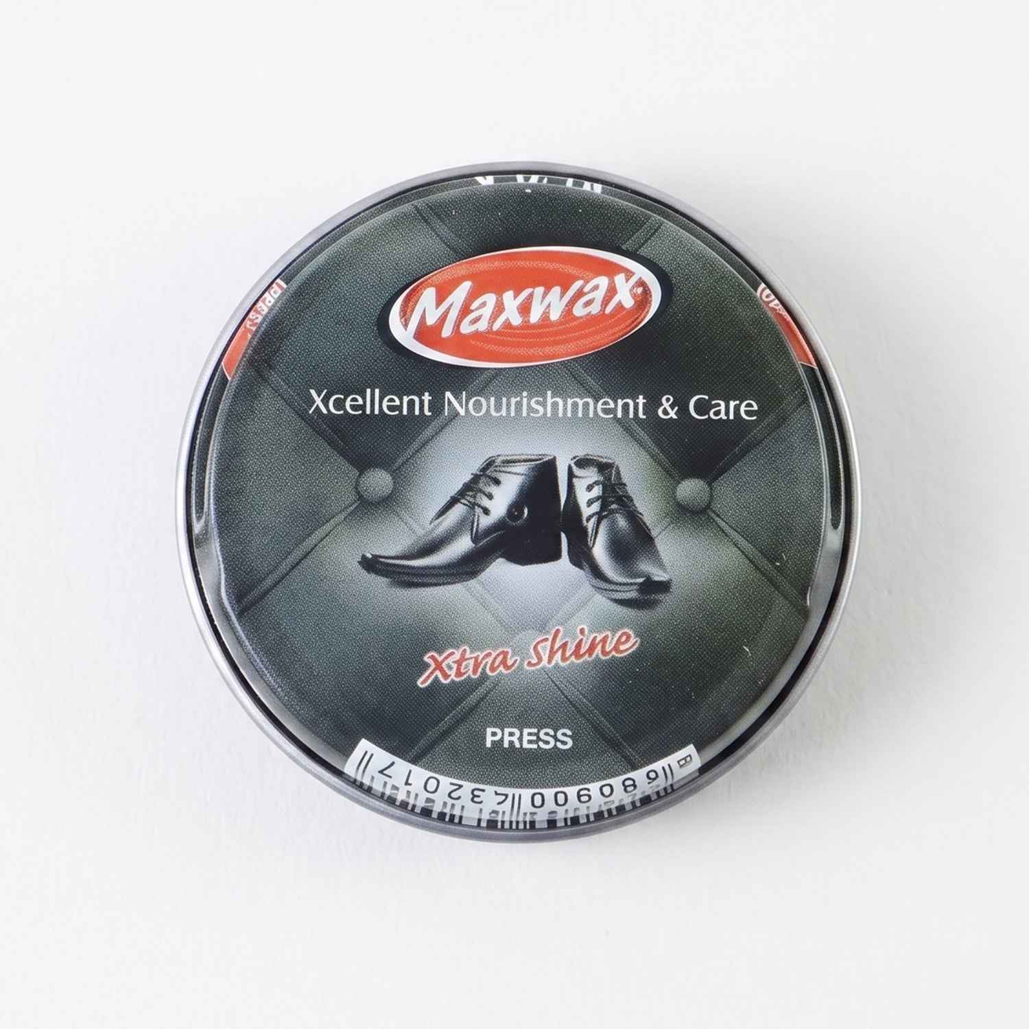 Maxwax black shoe polish cream Ð Deep nourishment & shine