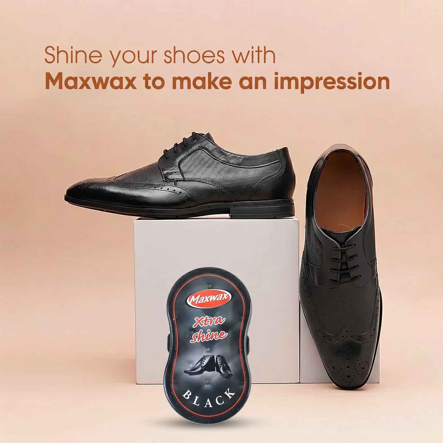 Shoe Shiner Ð Instant Shine with Built-in Sponge Applicator