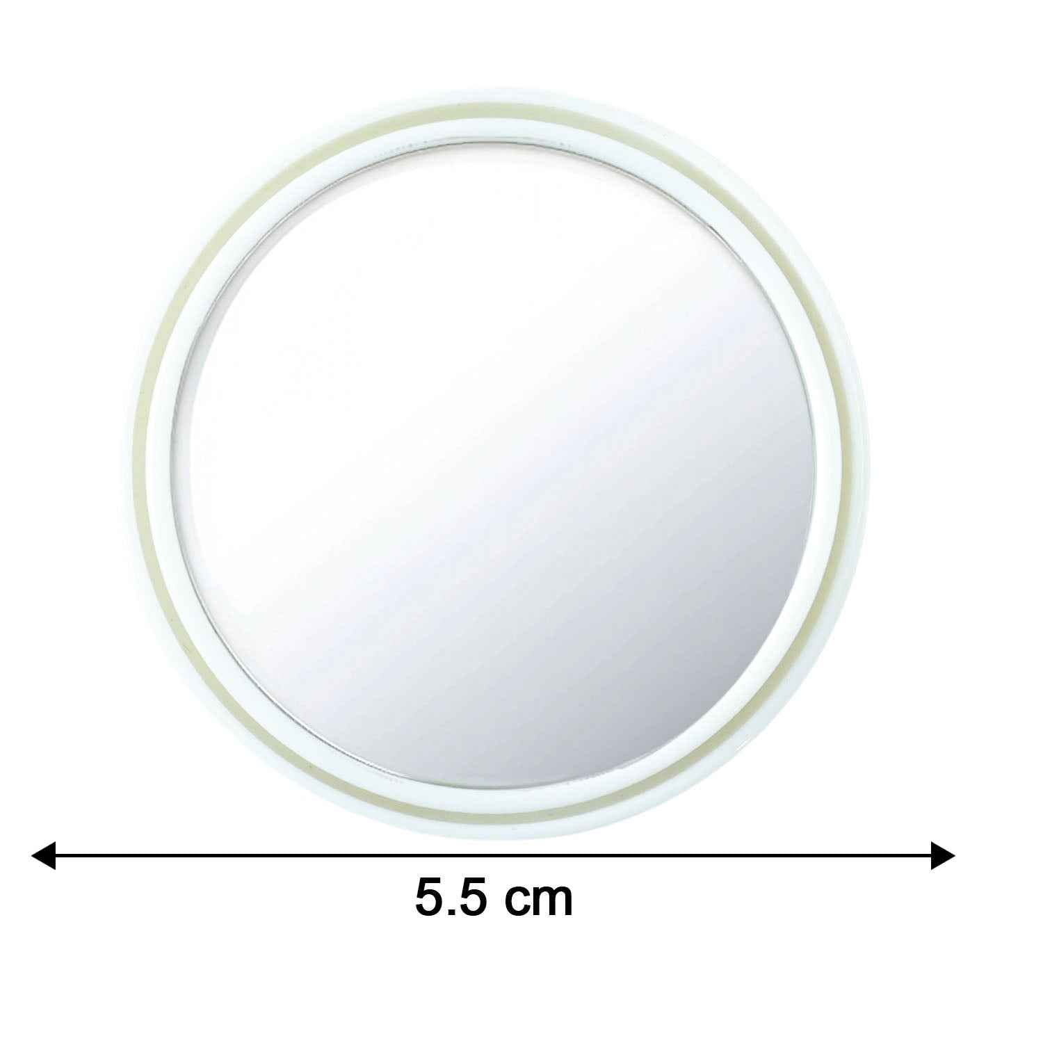 Car Blind Spot Mirror – White Round Set for Enhanced Safety