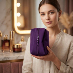 Travel Makeup Organizer Bag Ð Waterproof & Compact for On-the-Go
