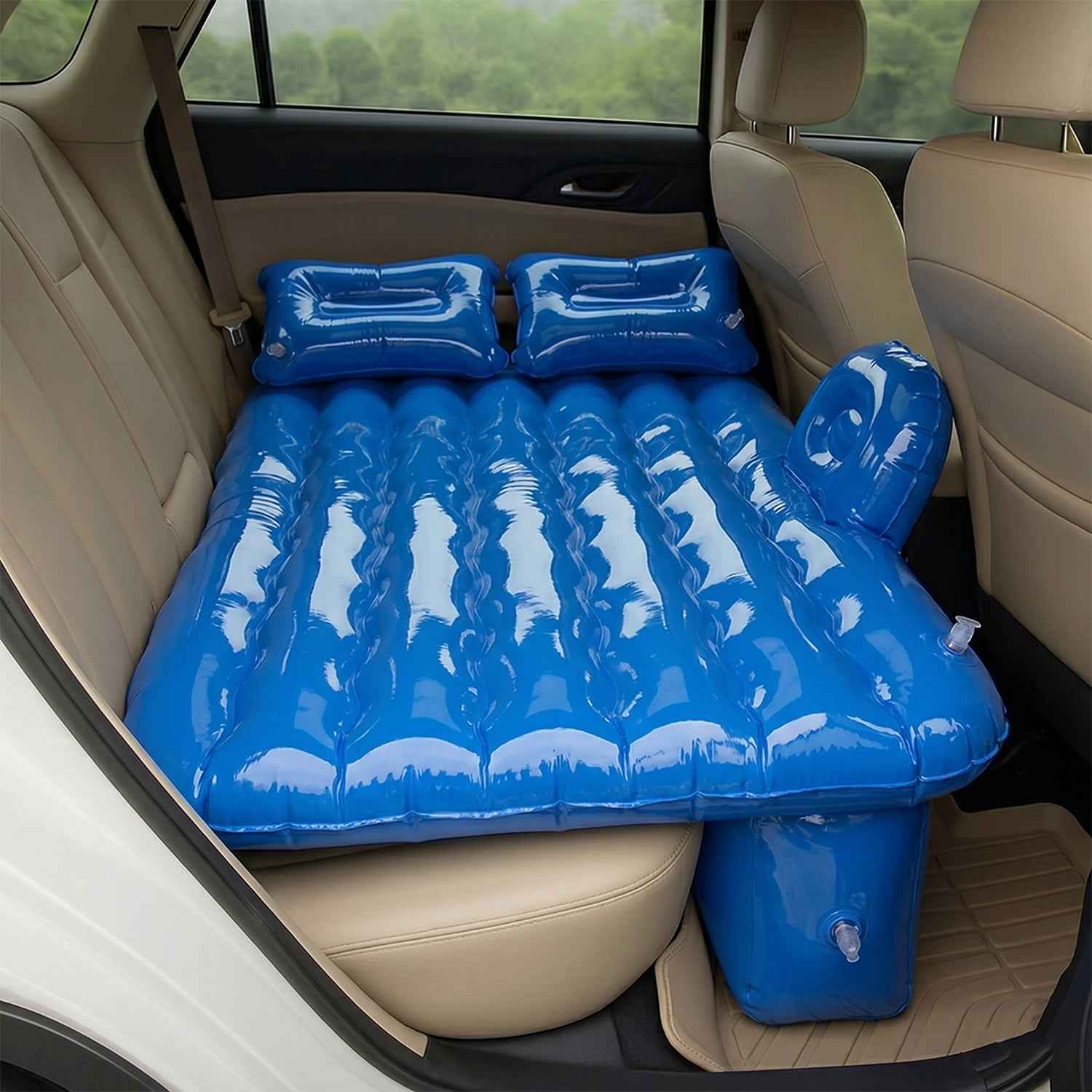 Portable Inflatable Car Air Mattress Bed Ð Comfortable Travel Rest