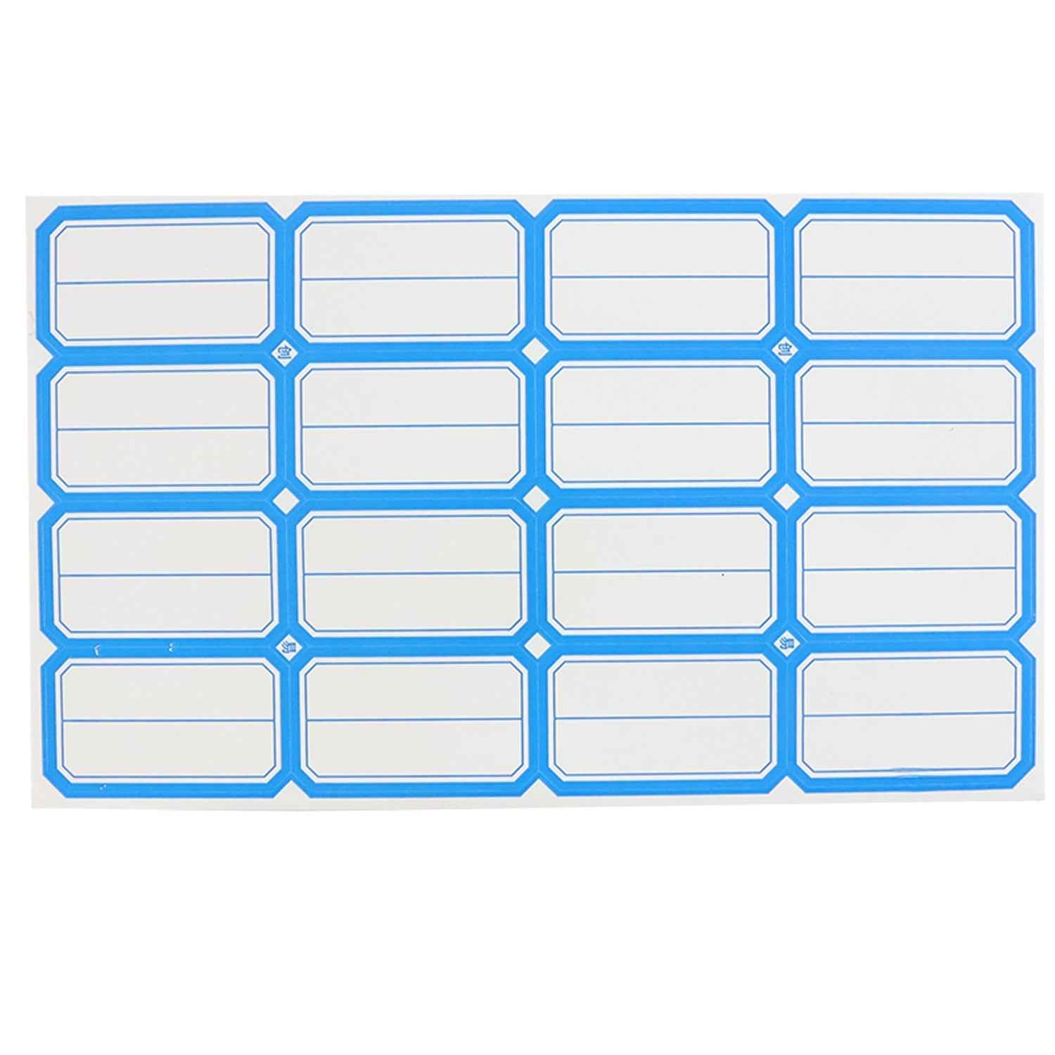 Self-Adhesive Label Stickers – Durable Rectangular Sheets for Organizing