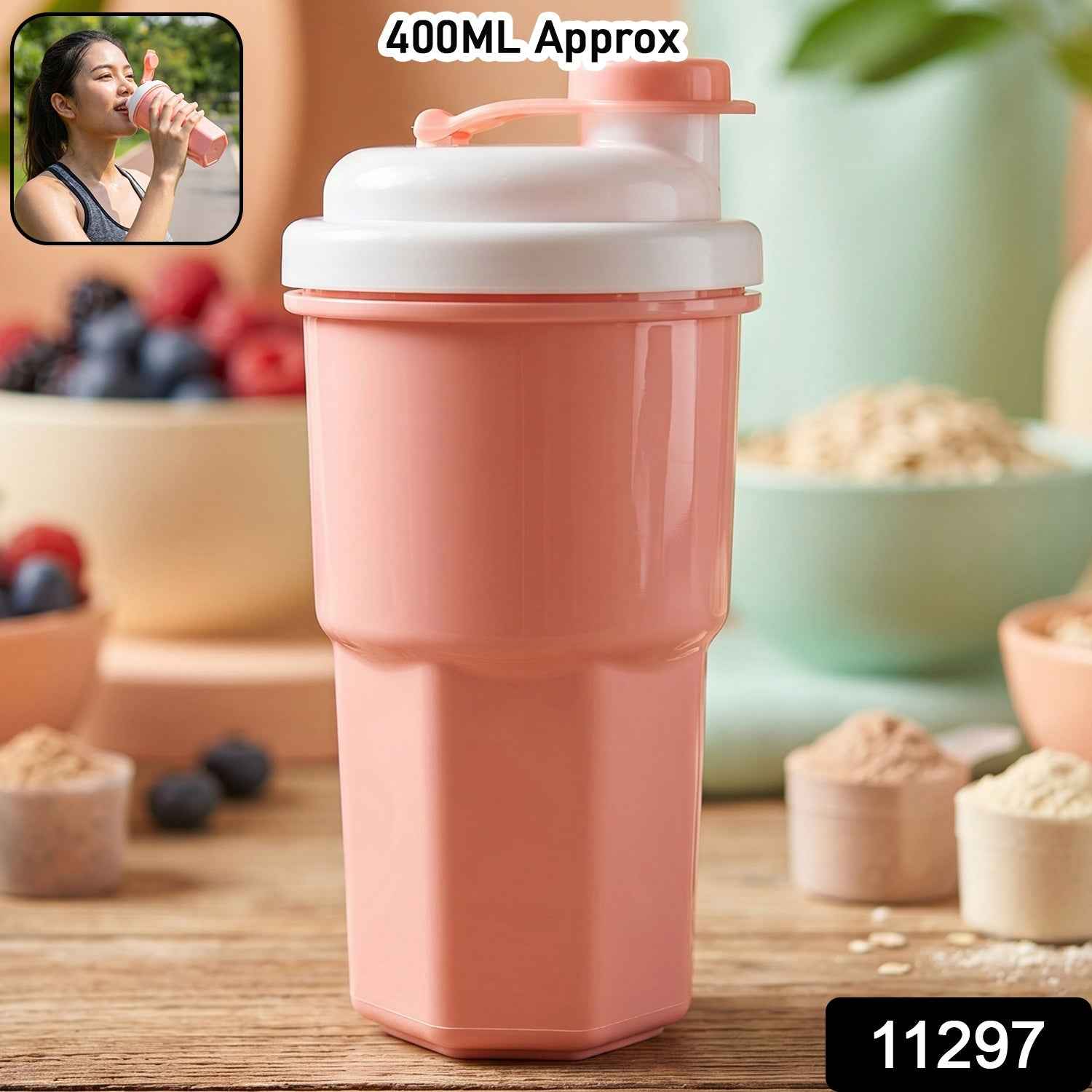 Protein Tumbler Ð Leakproof Shake Bottle for Gym & Travel