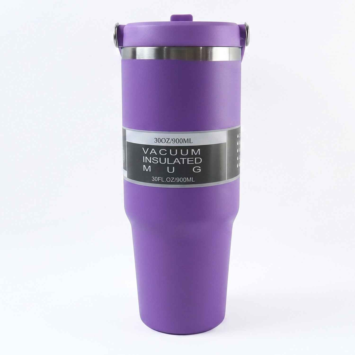 Vacuum Insulated Travel Mug – 890ML Stainless Steel Hot & Cold