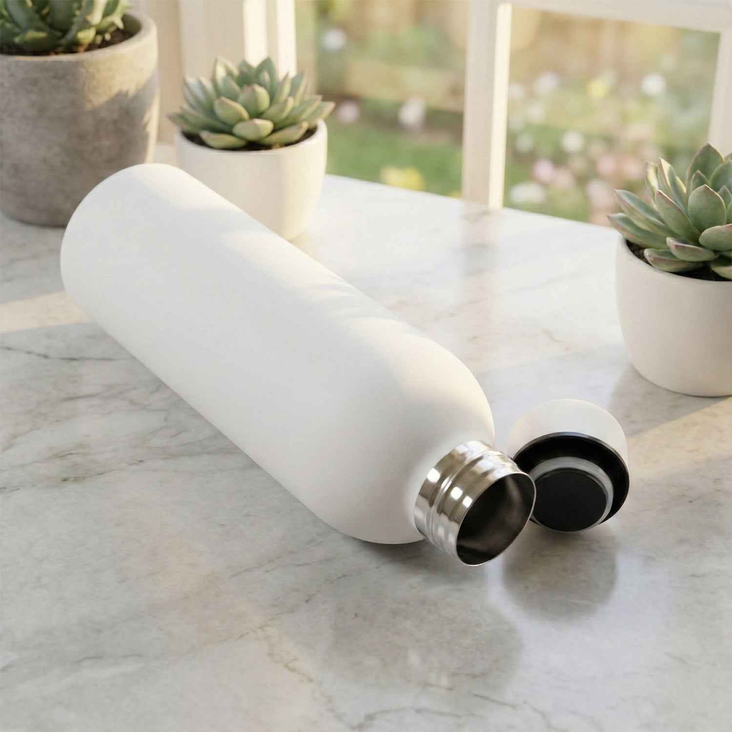 Insulated Stainless Steel Water Bottle – 500ml Durable Design
