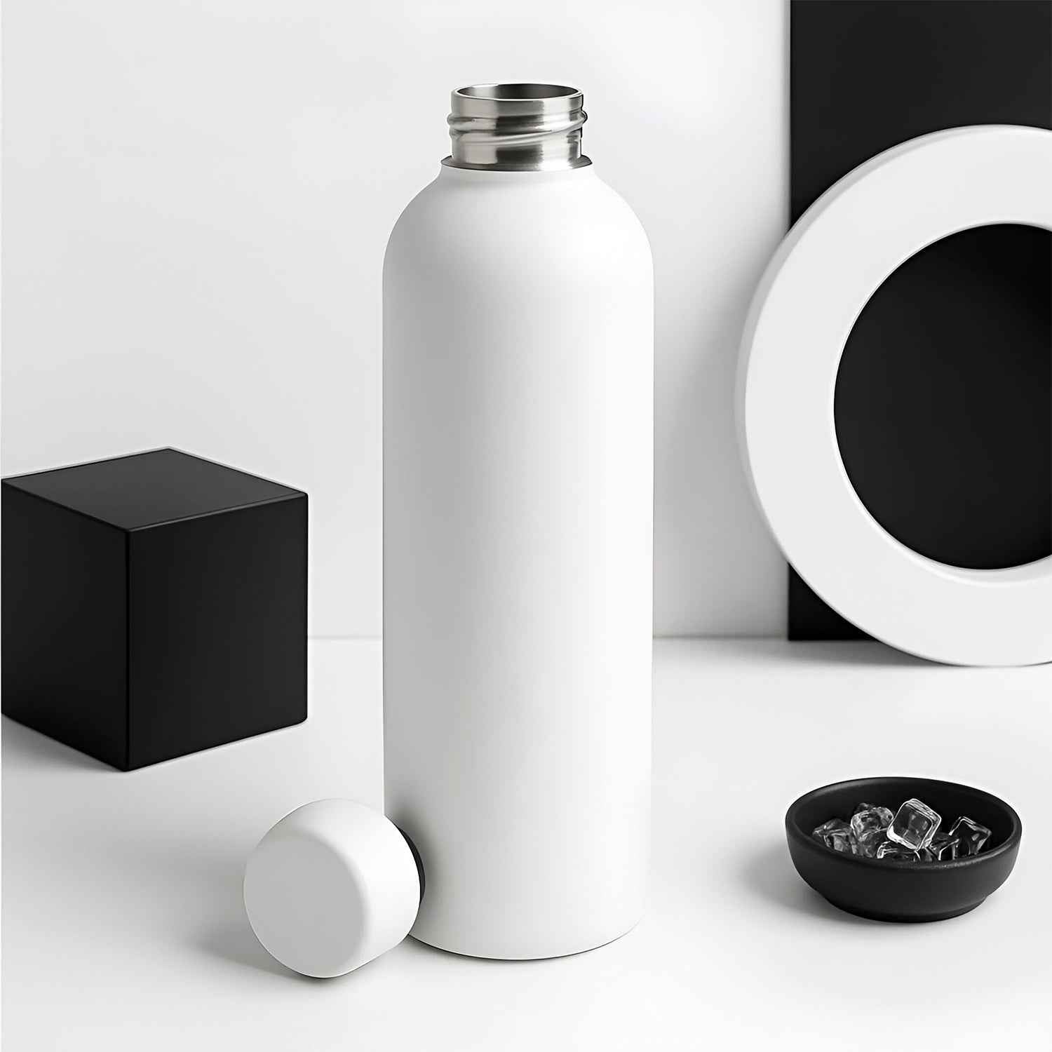 Insulated Stainless Steel Water Bottle – 500ml Durable Design