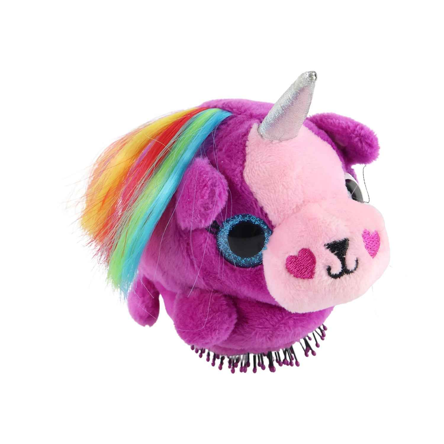 Kids Unicorn Hair Brush – Soft Detangling Plush for Gentle Grooming