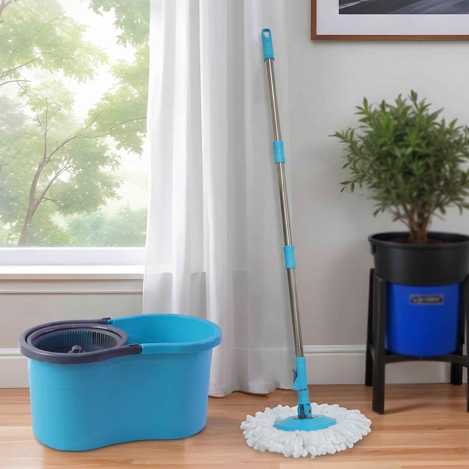 360 Degree Spin Mop Ð Effortless Floor Cleaning with Adjustable Handle