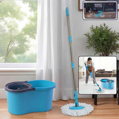 360 Degree Spin Mop Ð Effortless Floor Cleaning with Adjustable Handle