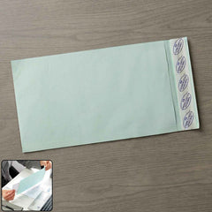 Card Envelope with Quick Self-Seal Closure – Durable 28x15cm Kraft Paper