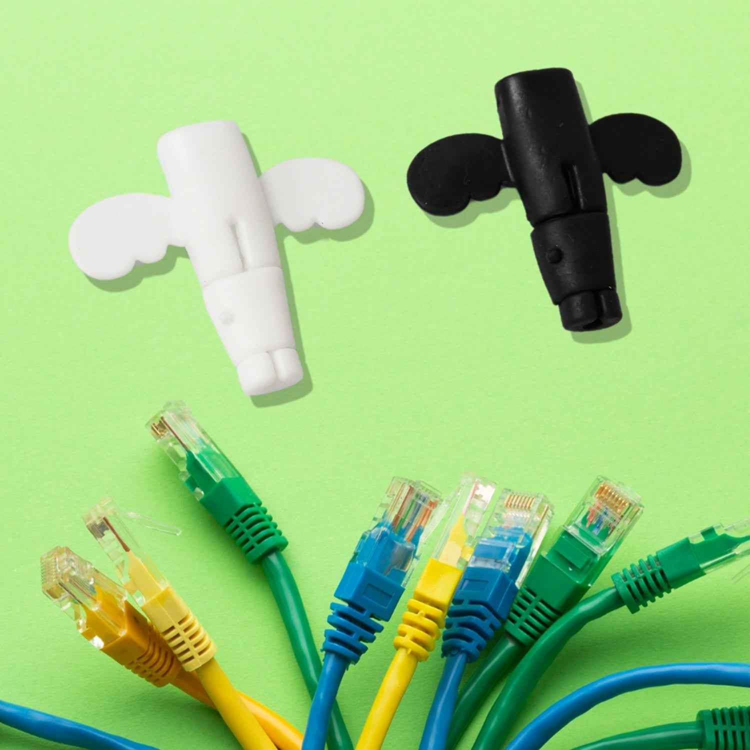 Silicone Cable Protector – Angel Cord Saver & Organizer | WipeTech