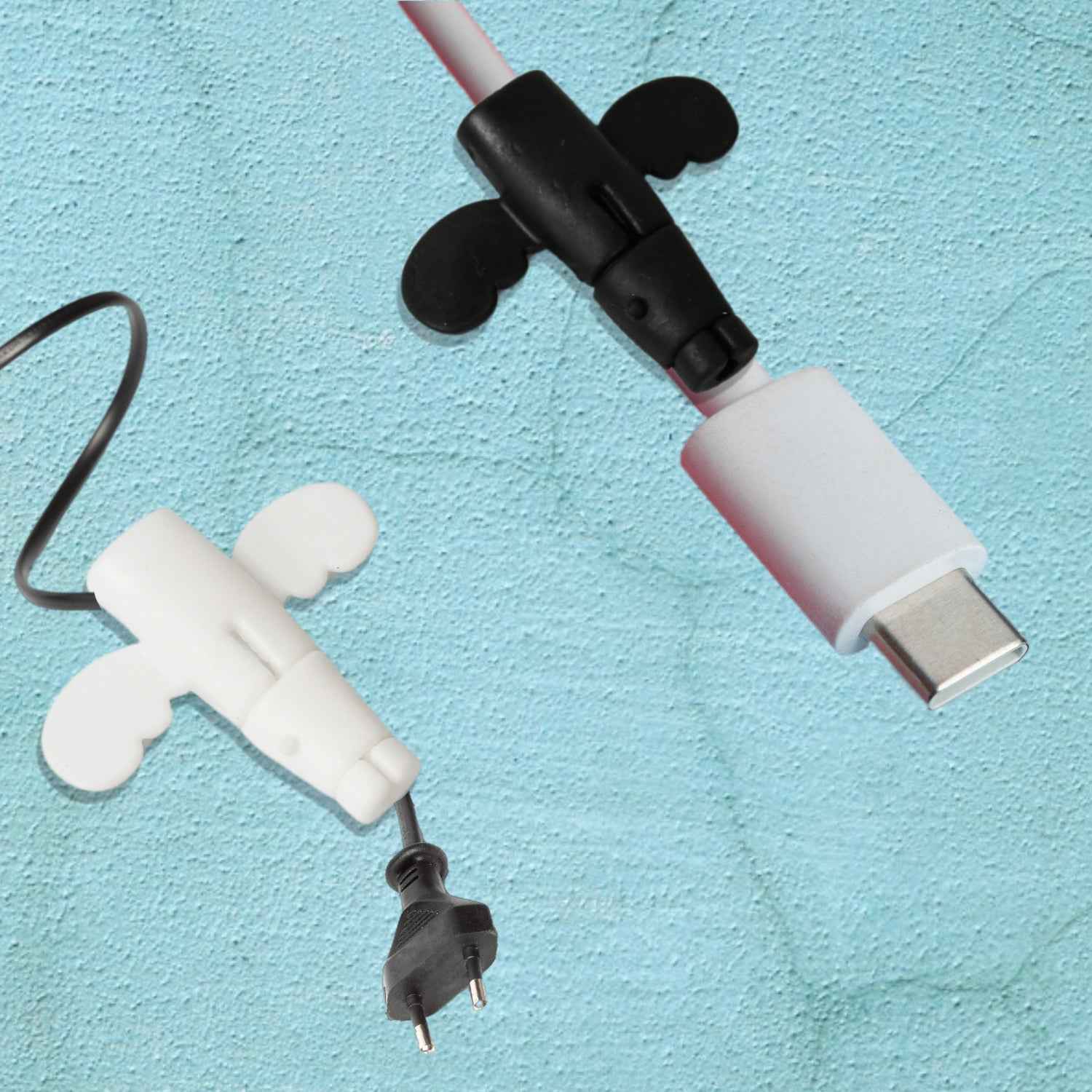 Silicone Cable Protector – Angel Cord Saver & Organizer | WipeTech