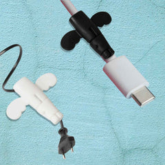 Silicone Cable Protector – Angel Cord Saver & Organizer | WipeTech