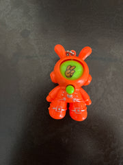 Rock paper scissor face changing keychain