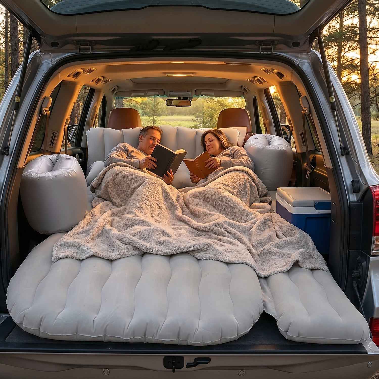 Portable Car Air Mattress Ð Easy Inflate & Travel Comfortable