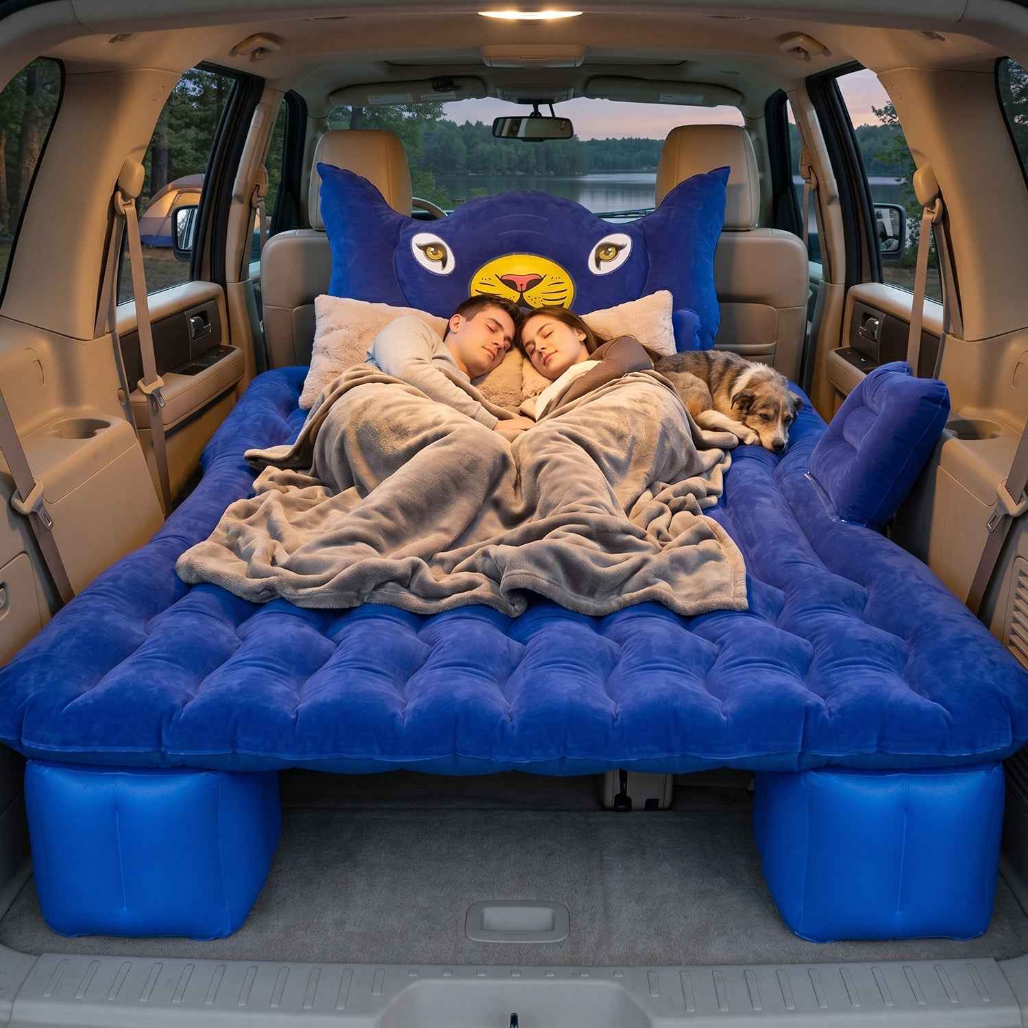 Inflatable Car Air Mattress Bed Set Ð Portable & Comfortable Sleep