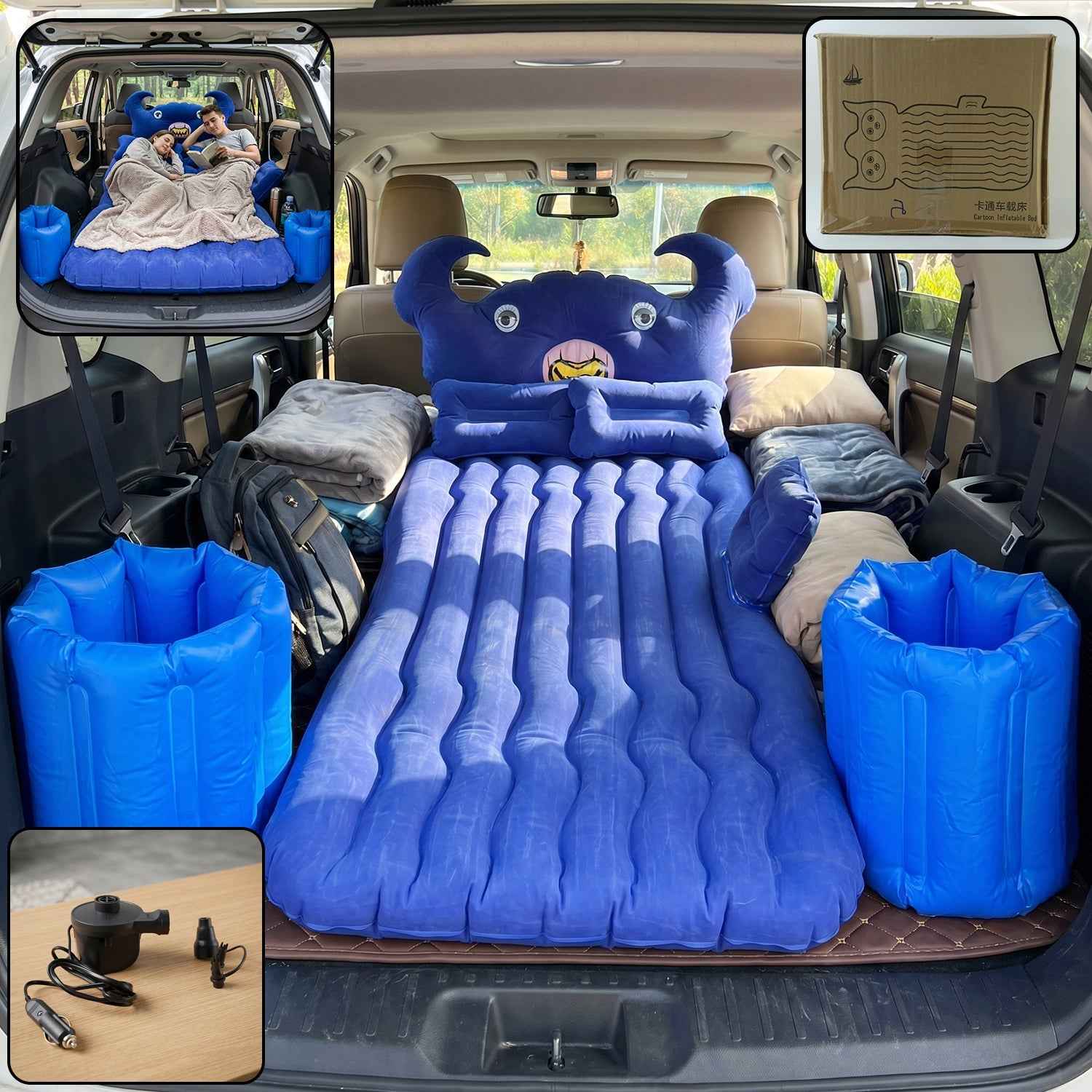 Inflatable Car Air Mattress Ð Portable & Comfortable for Travel