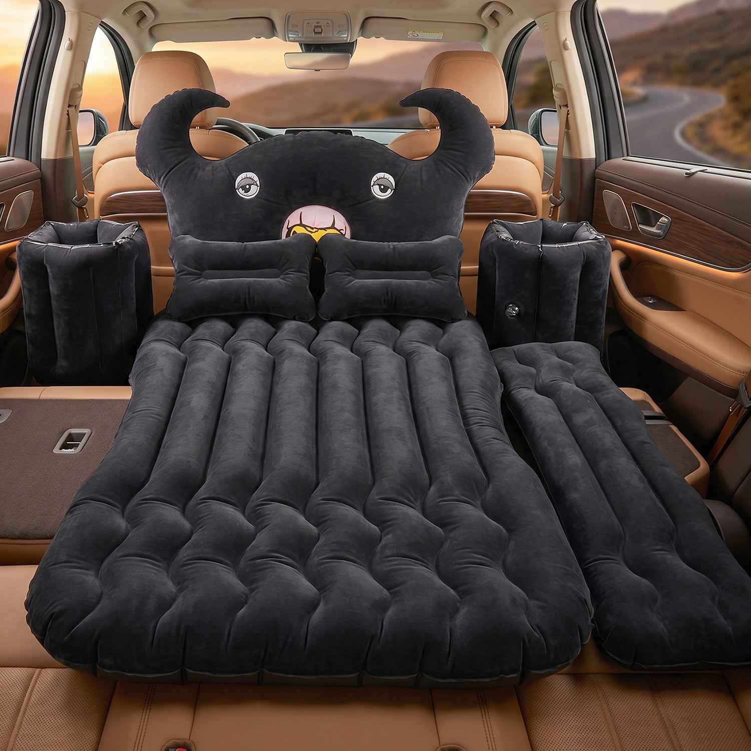 Car Air Mattress Bed Set Ð Portable Comfort for Travel & Camping