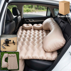 Car Air Mattress Ð Travel Comfort with Inflatable Pump & Pillows