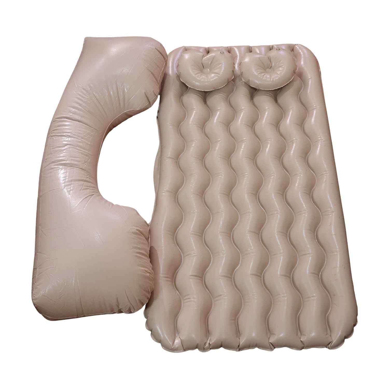 Car Air Mattress Ð Travel Comfort with Inflatable Pump & Pillows