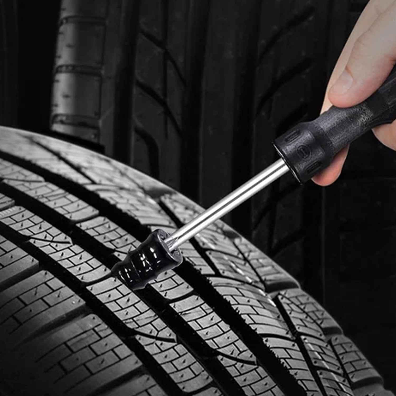 Car & Bike Tubeless Tire Repair Nails Ð Easy Emergency Fixes