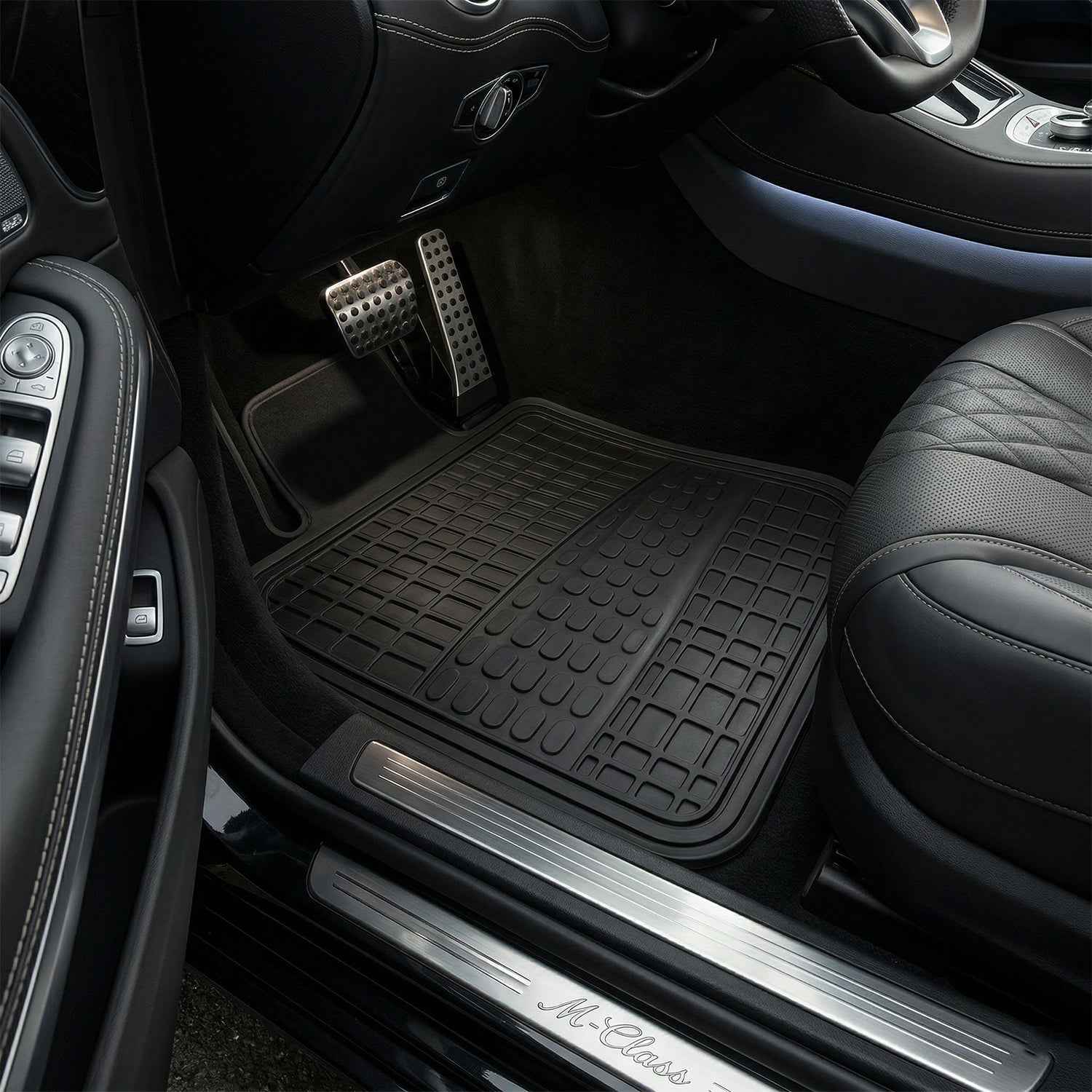 Car Floor Mat Set – Durable Waterproof Protection for All Weather