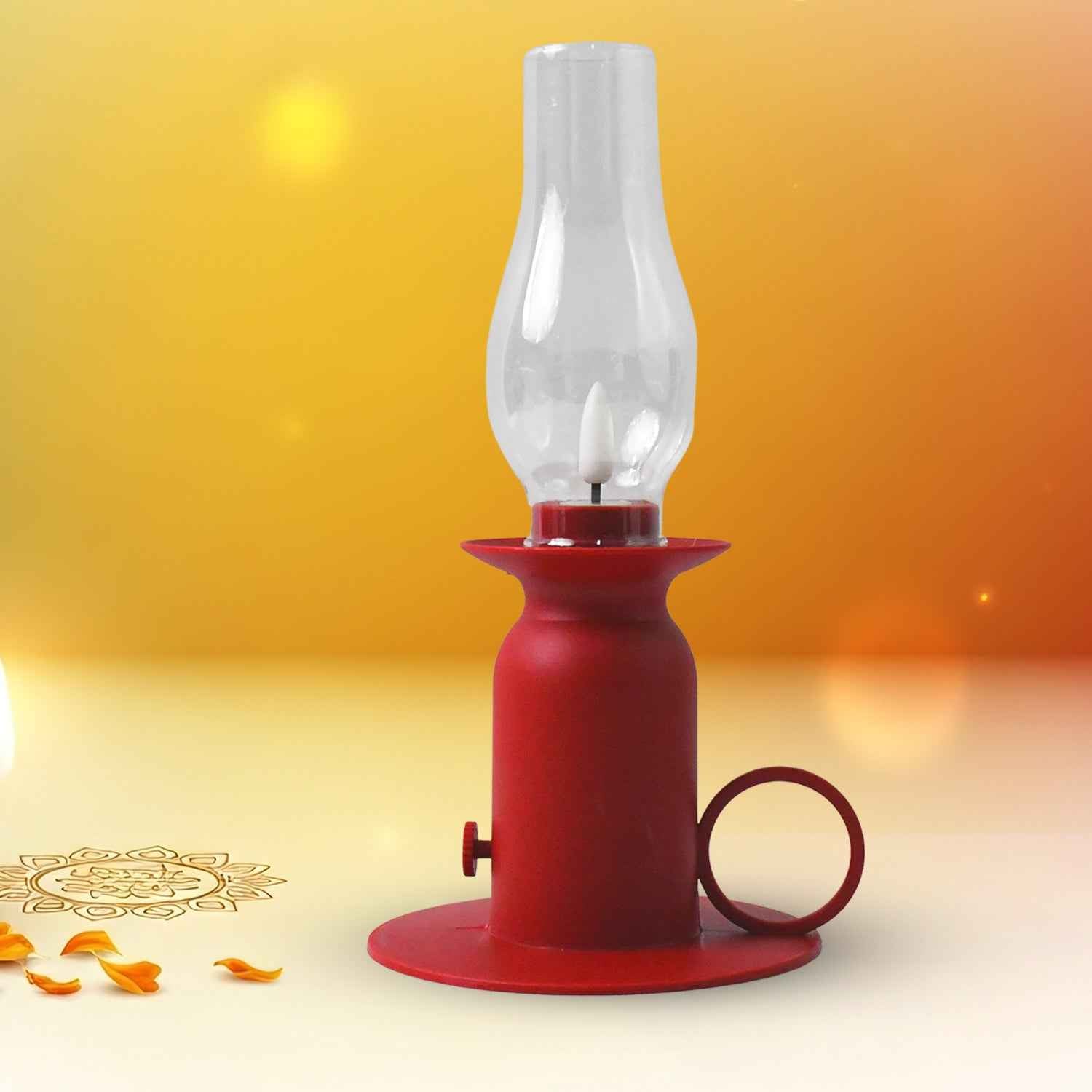Vintage Style LED Candle Light Lamp – Safe Battery Operated Décor