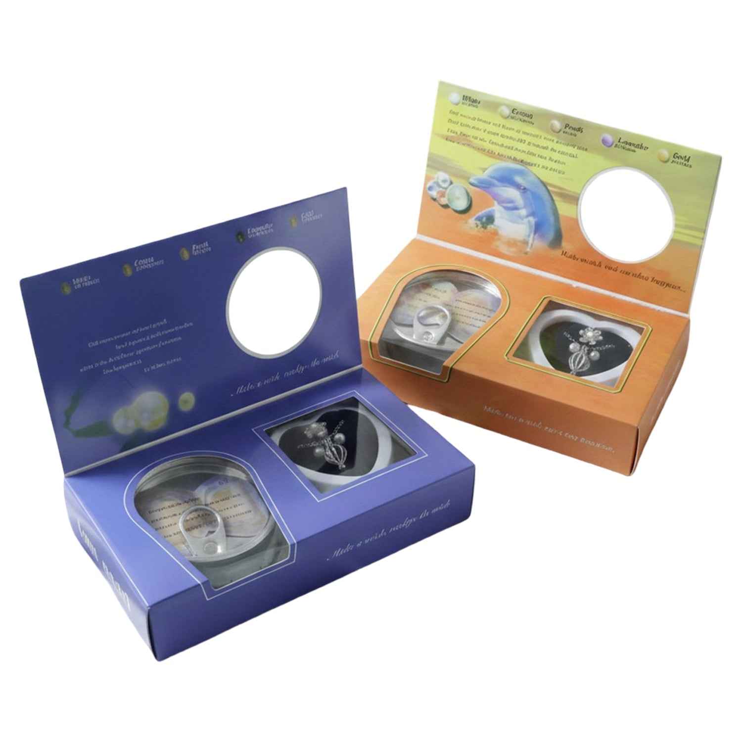 Pearl Necklace Gift Set – Elegant Heart Box & Inspirational Card