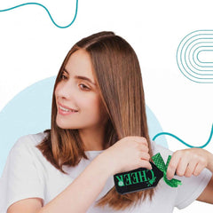 Kids Printed Hair Brush Ð Gentle Detangling for Soft Hair