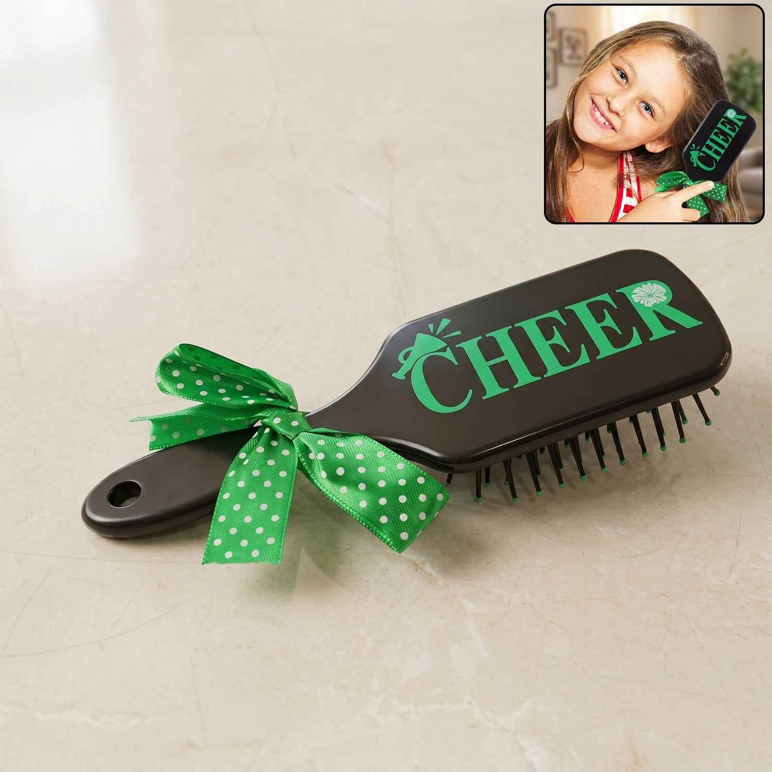 Kids Printed Hair Brush Ð Gentle Detangling for Soft Hair