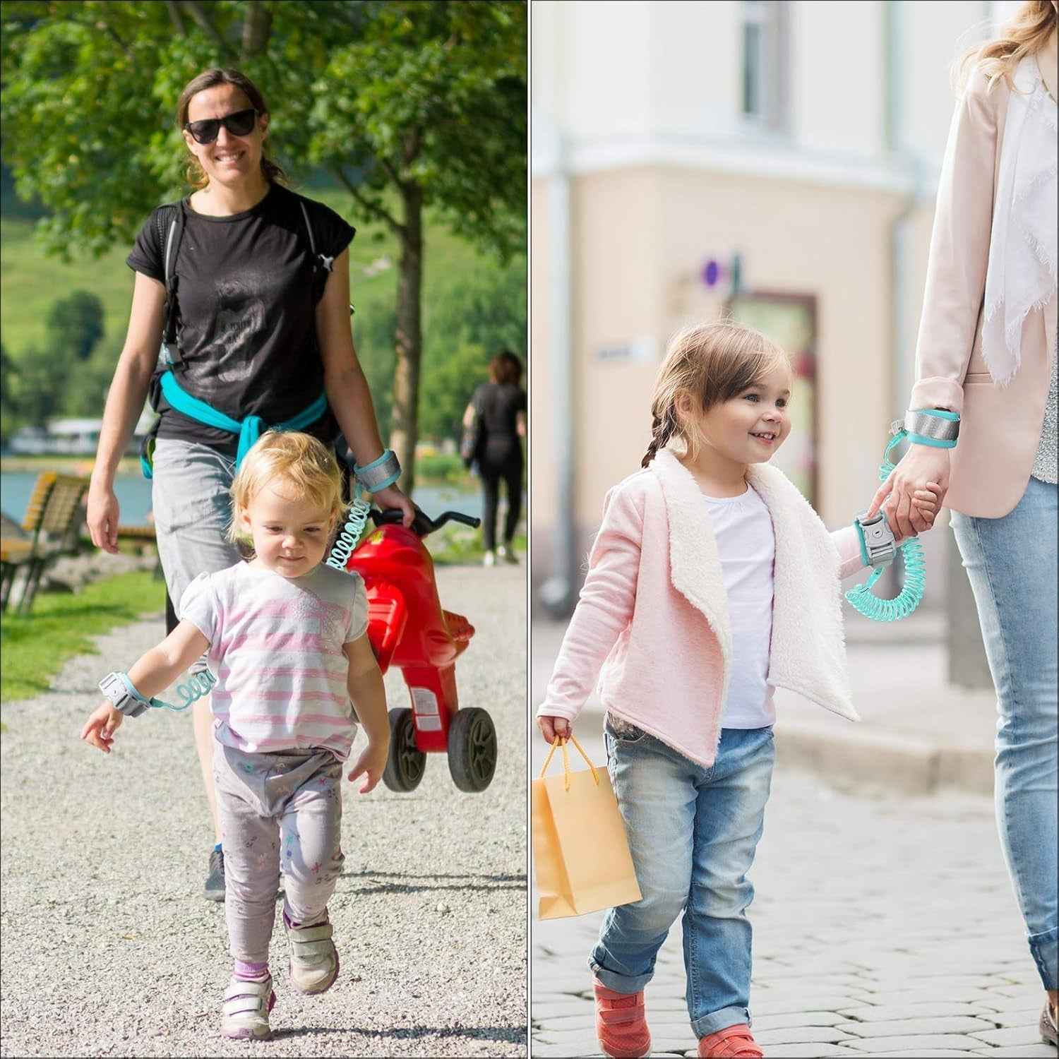 Kids Safety Wrist Link Strap – Adjustable & Secure Child Protection