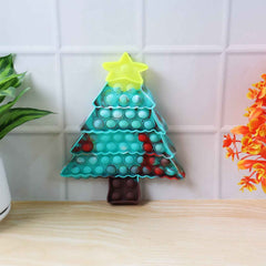 Silicone Pop It Fidget Toy – Premium Tree Shape Stress Relief