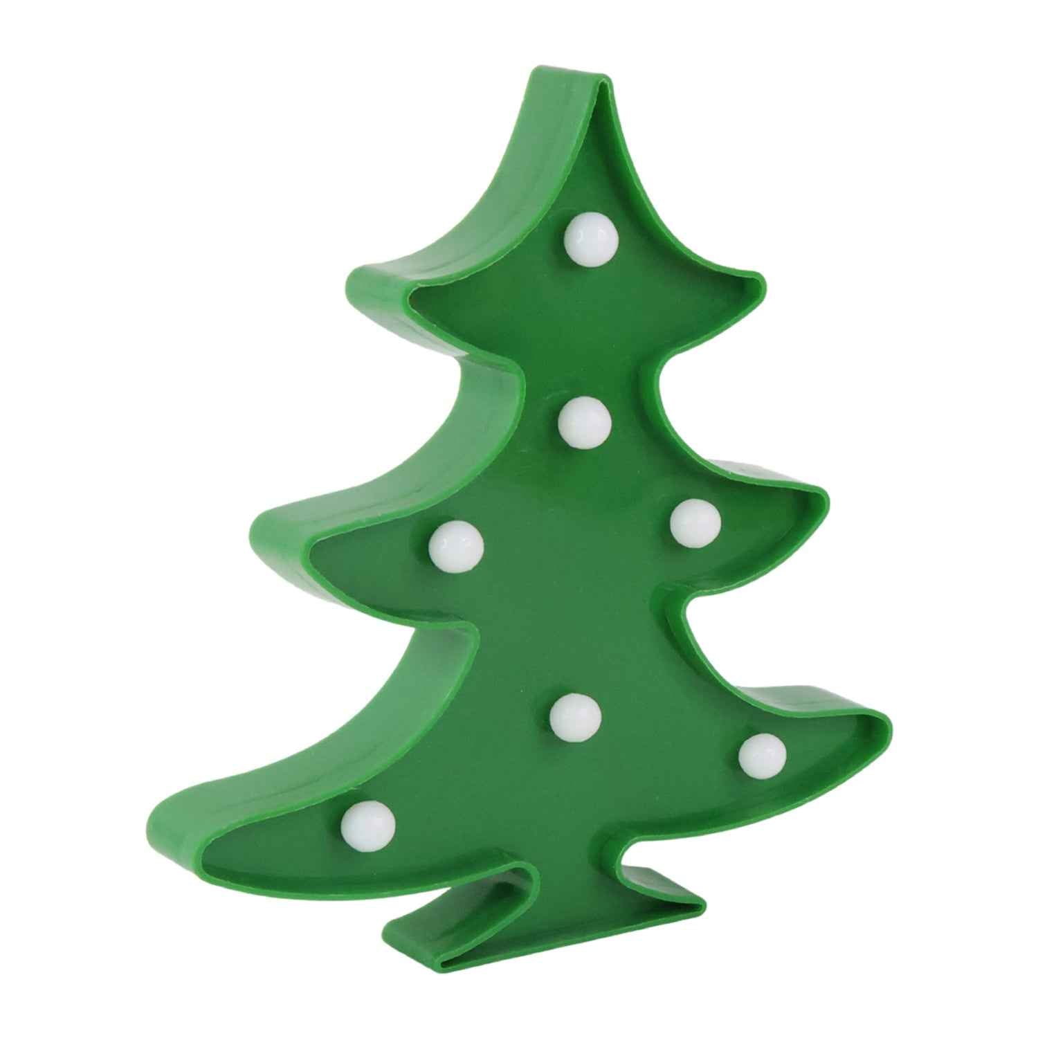 Christmas Tree LED Decorative Night Light – Battery Operated Cozy Glow