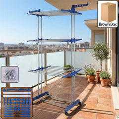 Clothes Drying Rack Ð Foldable, Portable & Space-Saving Design