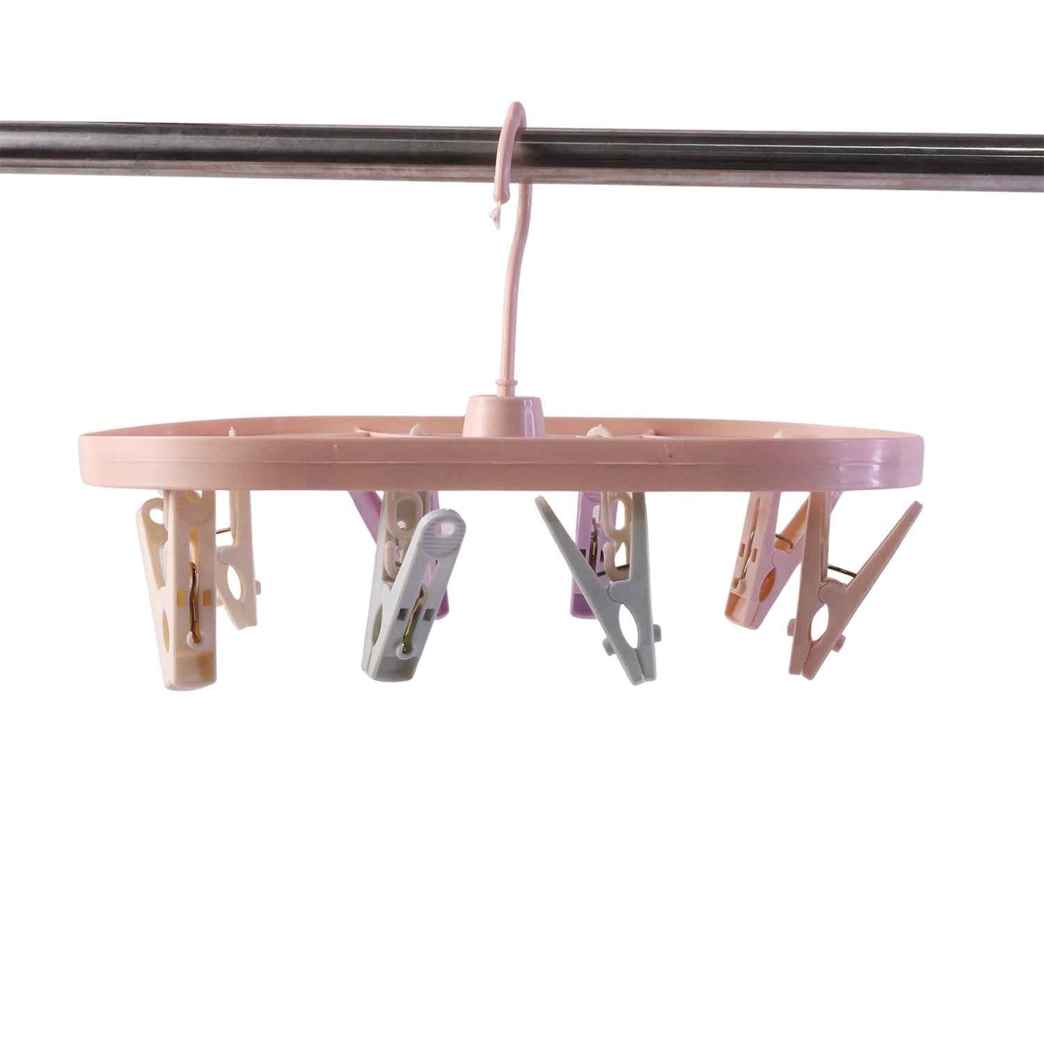 Multipurpose Plastic Hanger Clips Set – Strong Clothes Gripping Tool