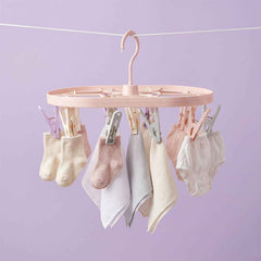 Multipurpose Plastic Hanger Clips Set – Strong Clothes Gripping Tool