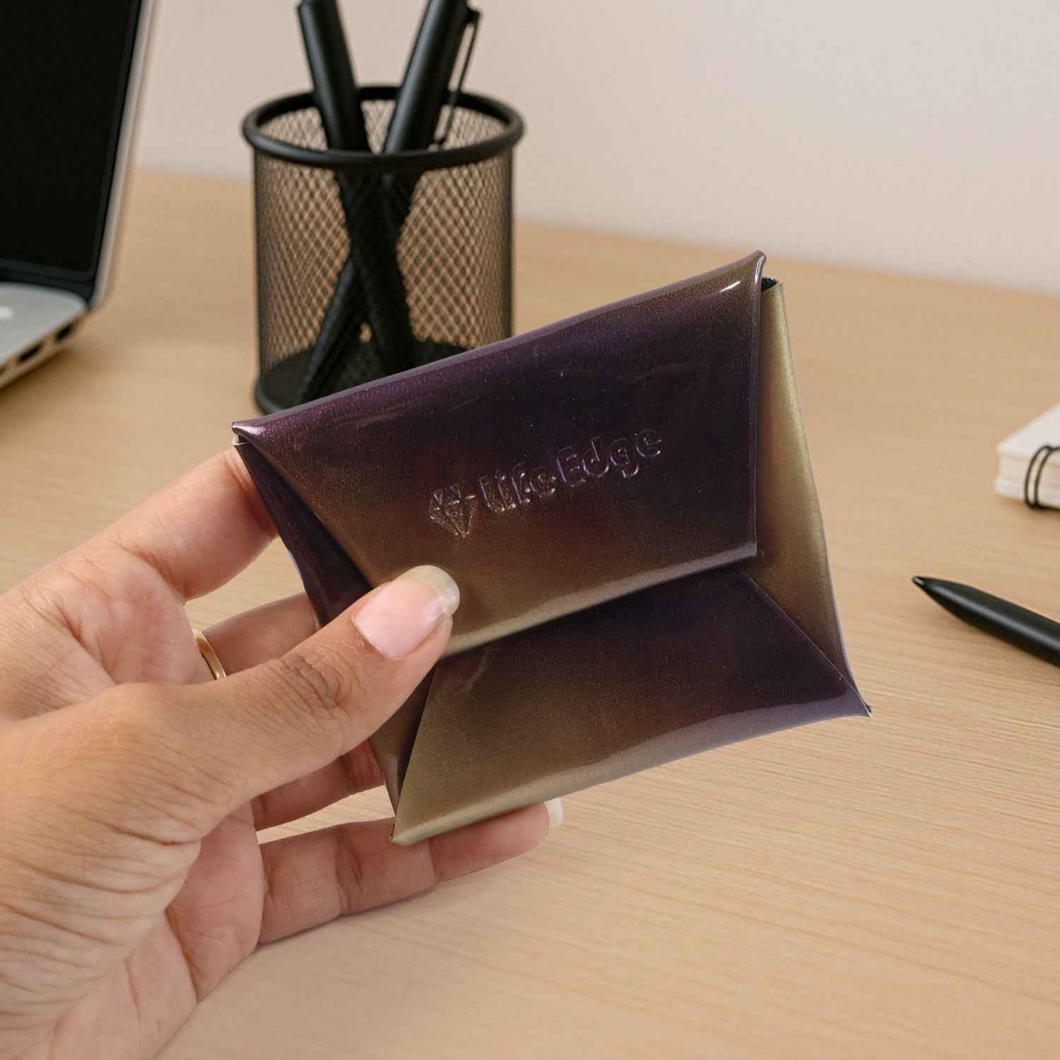 Coin Pouch Ð Compact, Foldable PU Leather Wallet for Daily Use