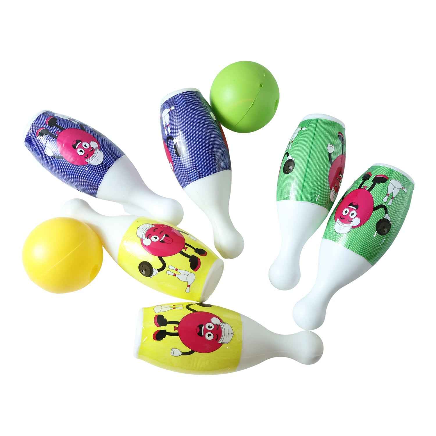 Kids Bowling Set Ð Develops Motor Skills & Coordination