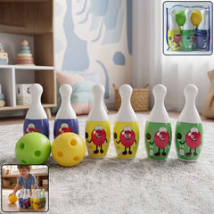 Kids Bowling Set Ð Develops Motor Skills & Coordination
