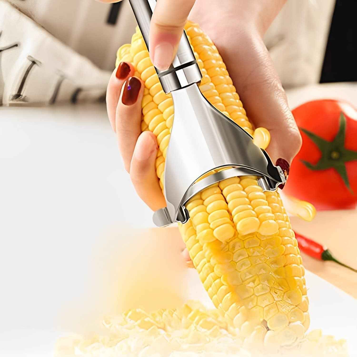 Fruit & Vegetable Peeler – Sharp Stainless Steel Serrated Blade