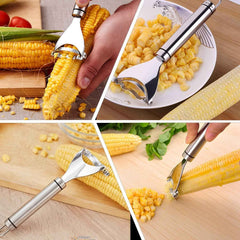 Fruit & Vegetable Peeler – Sharp Stainless Steel Serrated Blade