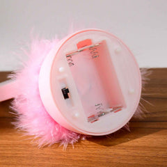 Romantic Round Love Couple Showpiece – Elegant LED Décor Gift
