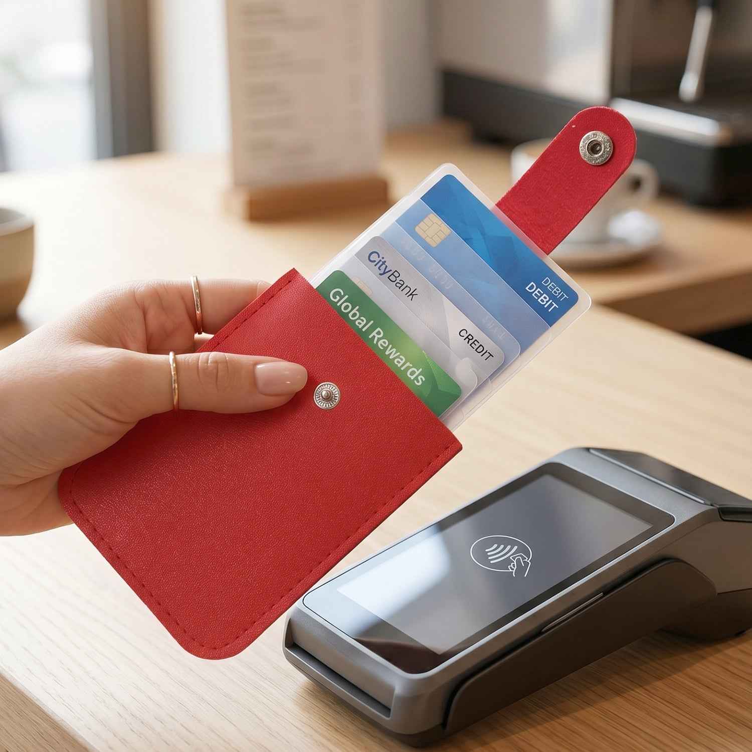 Small Card Holder Wallet Ð Slim & Travel-Friendly Design