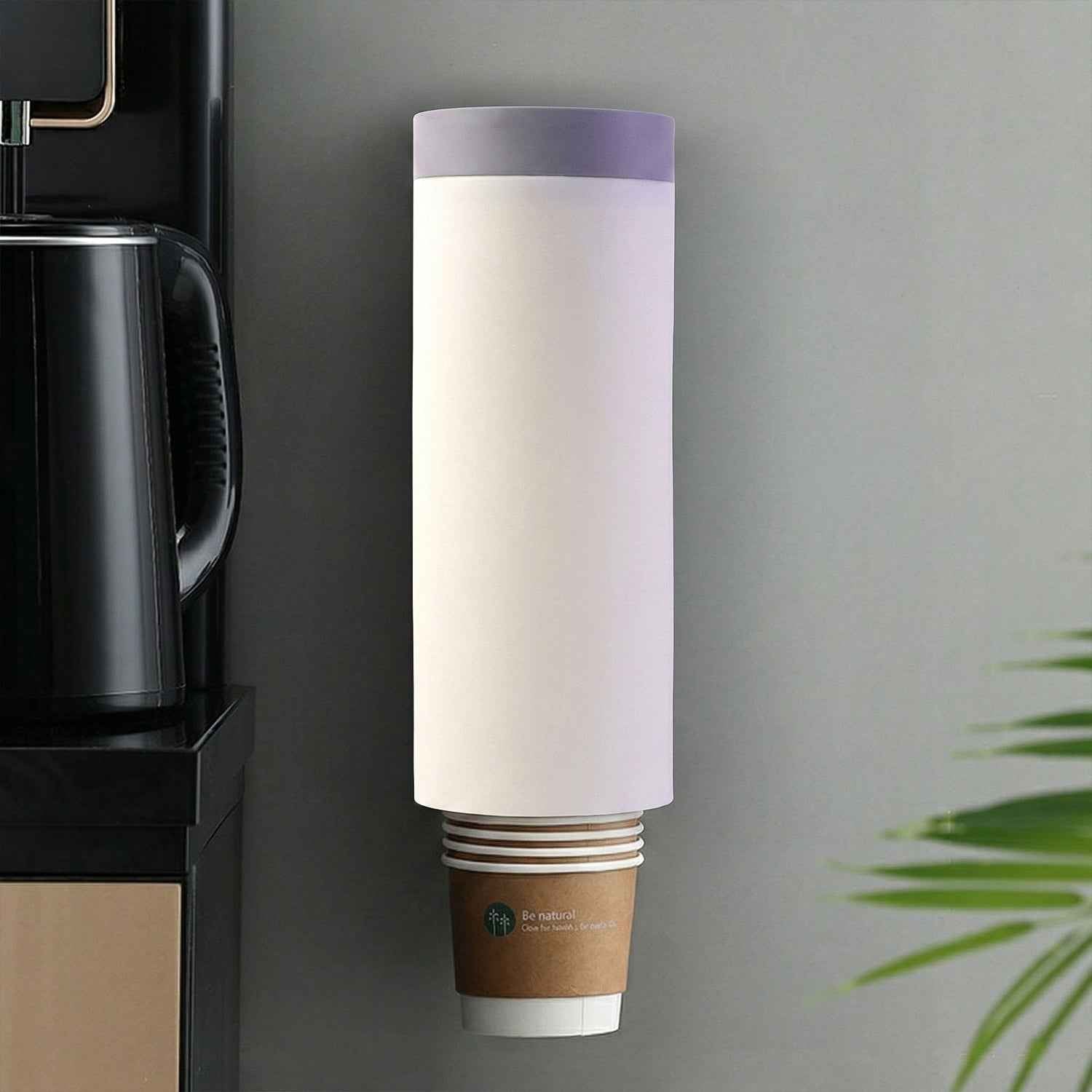 Wall Mounted Cup Holder Ð Space-Saving Dispenser for Hygienic Storage