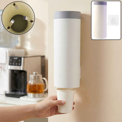 Wall Mounted Cup Holder Ð Space-Saving Dispenser for Hygienic Storage