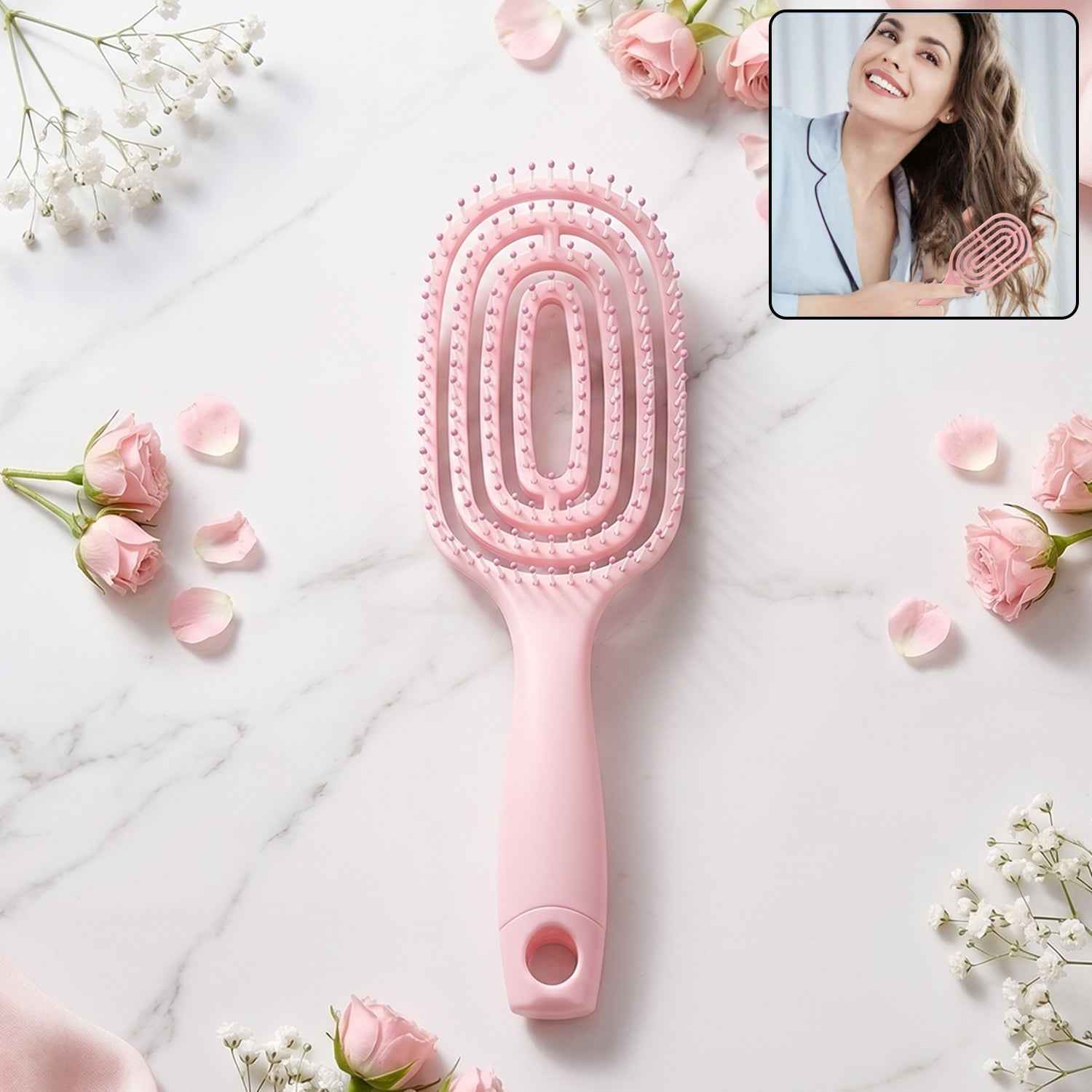 Detangling Hair Brush Ð Faster Drying & Gentle Scalp Massage