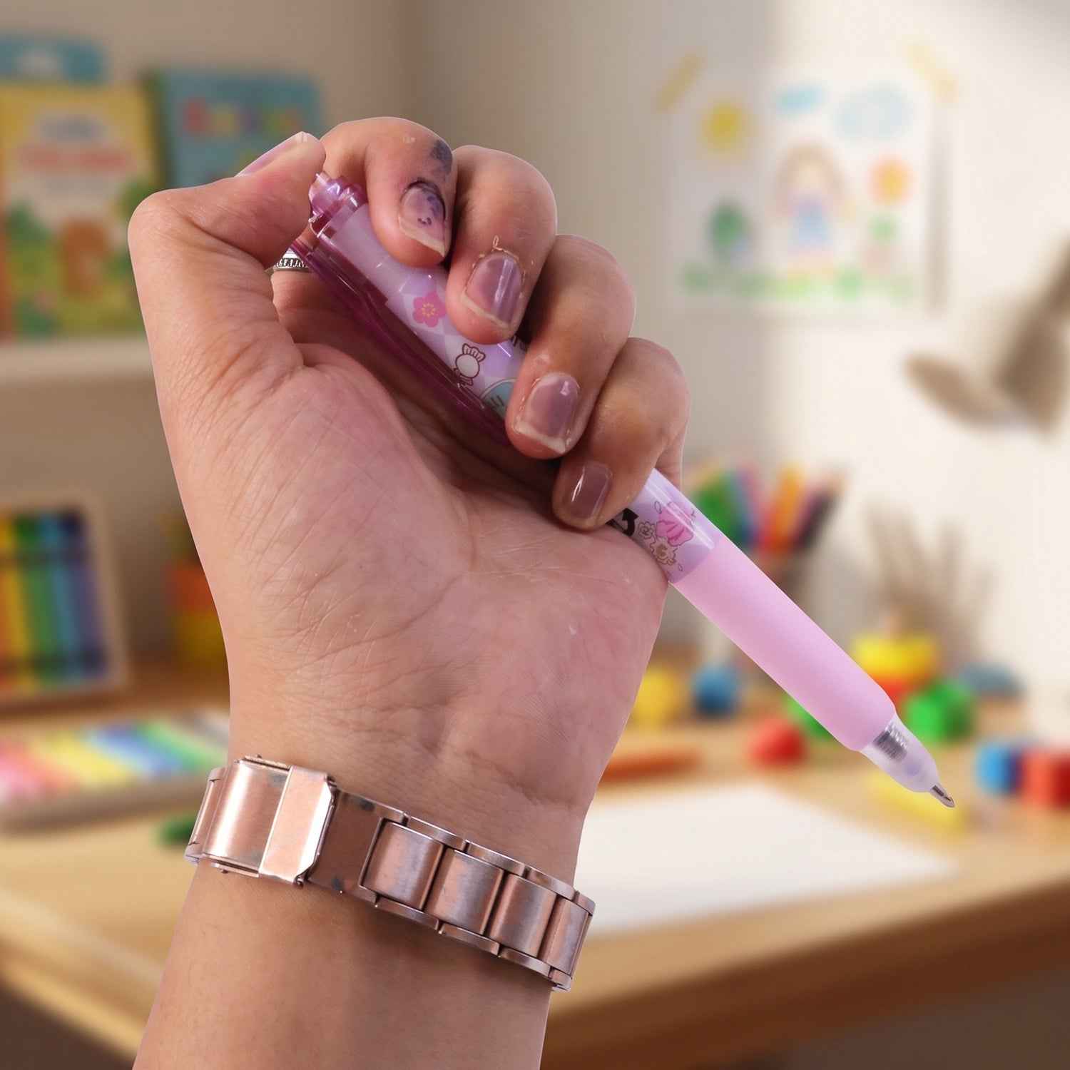 Erasable Gel Pen Ð Smooth Writing & Vibrant Colors for Kids
