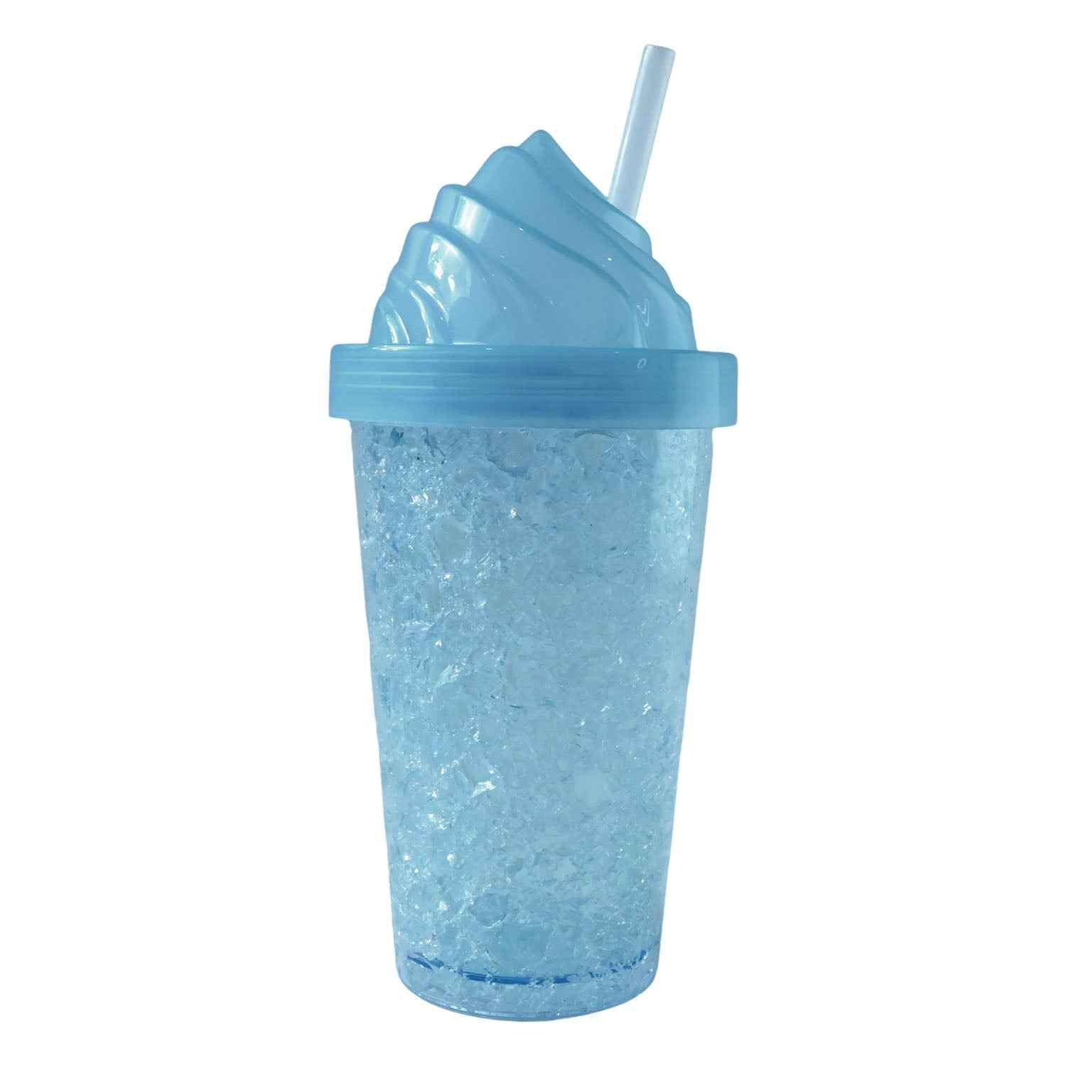Ice Cream Swirl Sipper Bottle – Stylish 500ML Reusable Tumbler