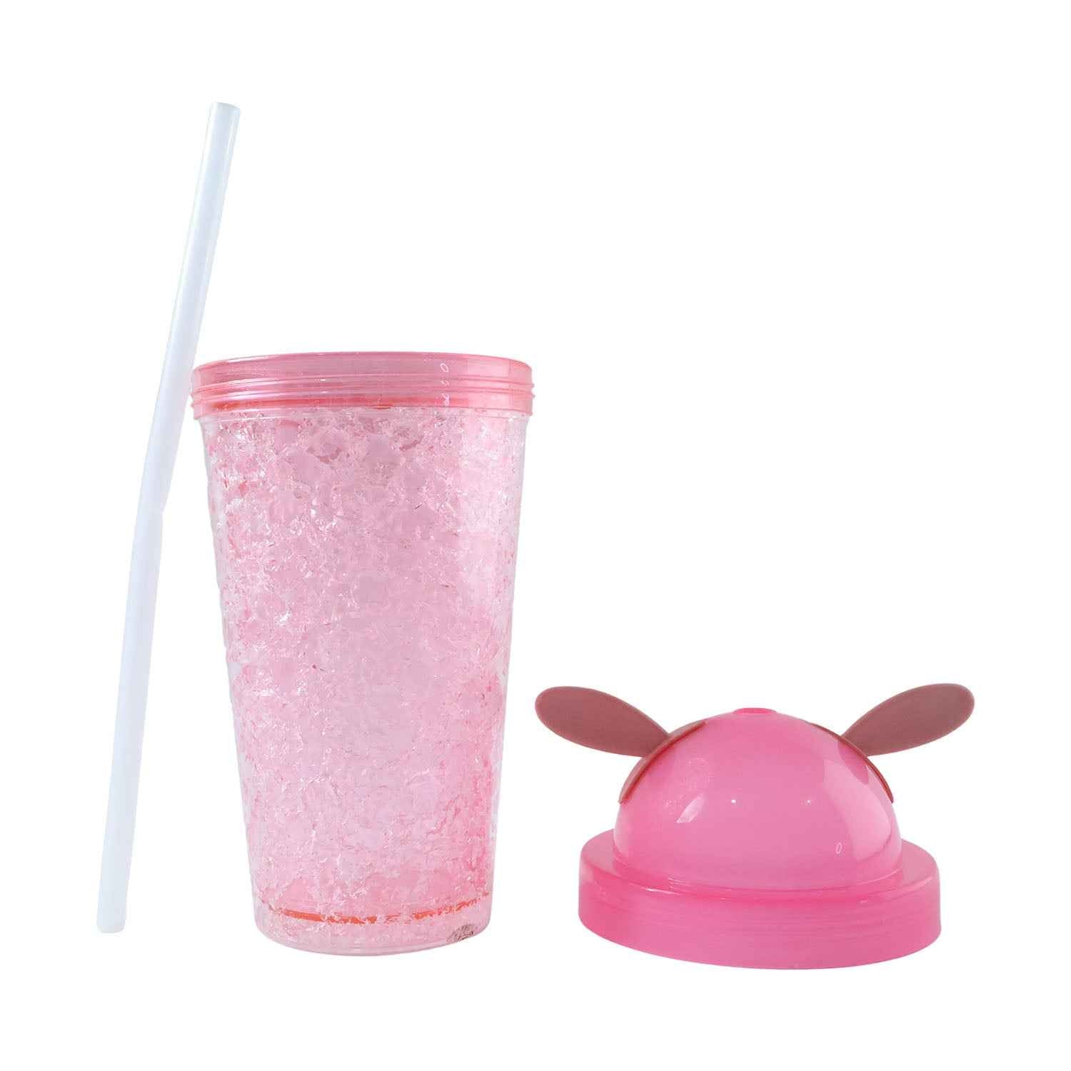 Bunny Ear Sipper Bottle – Cute 500 ML Spill-Resistant Water Bottle