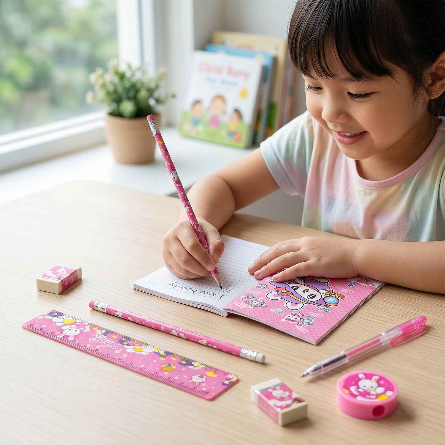 Kids Stationery Set Ð Complete 7-in-1 Creative School Supplies